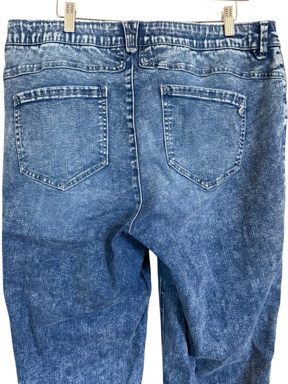 Democracy Ab”solution” Cropped Raw Hem Stretch Jeans Women’s Size 18W - Picture 5 of 13